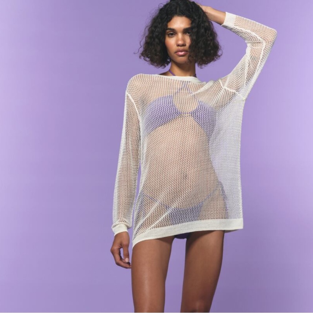 ZARA BEACH COVER UP DRESS